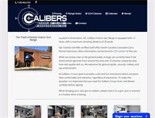 Tablet Screenshot of calibers.net